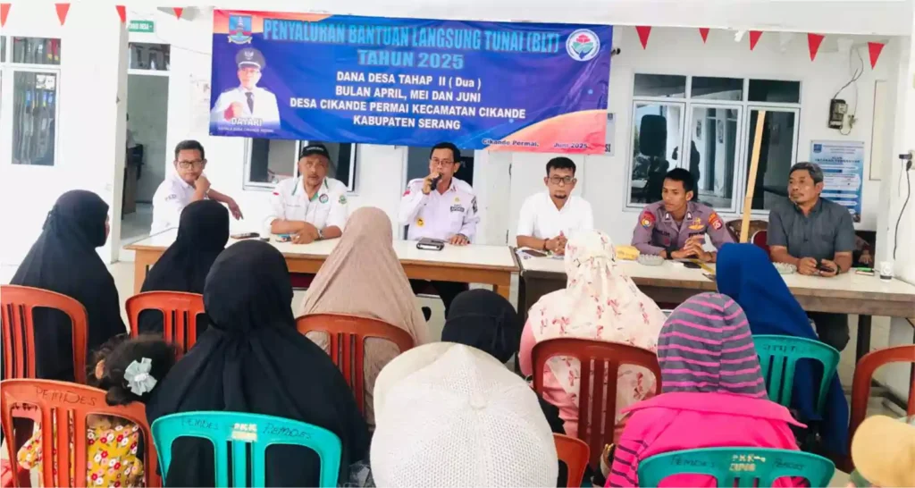 Penyaluran Bantuan Langsung Tunai – Dana Desa (BLT-DD) Tahap 2 Tri Wulan 2 (Bulan April. Mei Juni 2025)